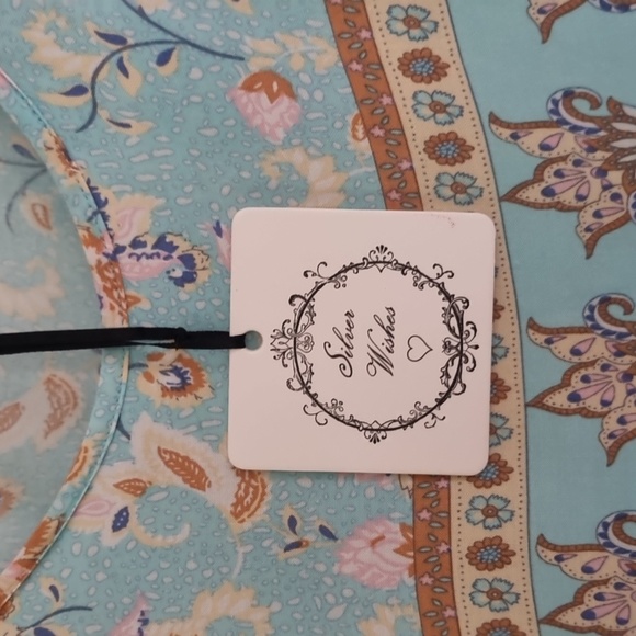 Silver Wishes long strappy dress - Picture 10 of 10